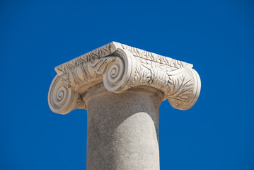 Ancient column. Patara, Turkey