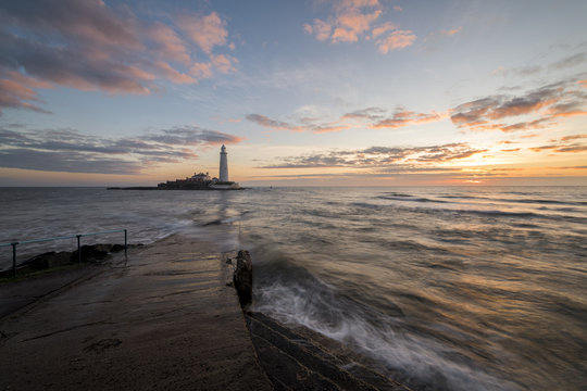 St Mary's Lighthouse in Tyne & Wear.