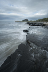 Bamburgh Castle in Northumberland.