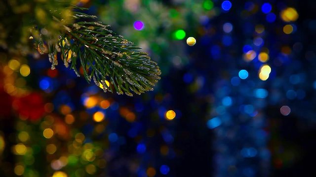 New years fir-tree Toys with Lights