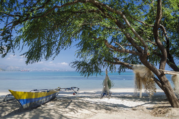 areia branca tropical beach in dili east timor leste