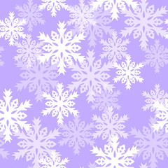 Seamless pattern with with snowflakes. Background for gift wrapping. Decoration fabric. Wallpaper design