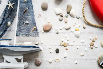  Sea theme decorations of the kids room