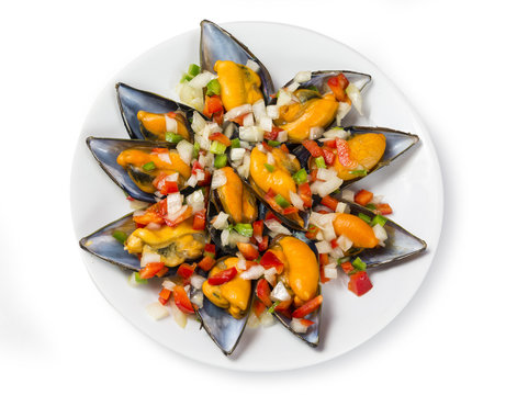 Mejillones a la vinagreta