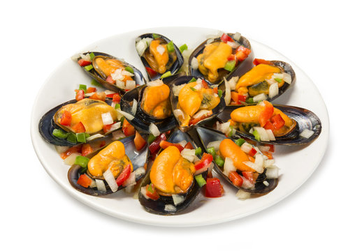Mejillones a la vinagreta
