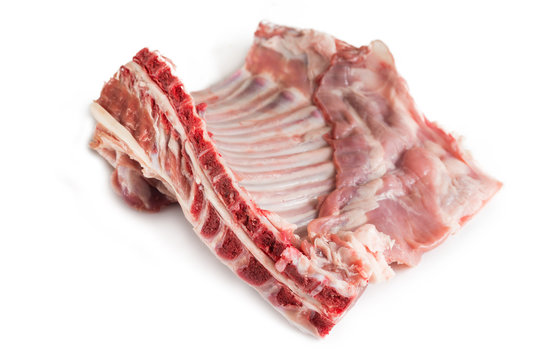 Carne di agnello, fresh lamb meat