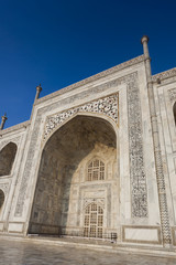 Fototapeta na wymiar Taj Mahal, UNESCO World Heritage Site, Agra, Uttar Pradesh, India