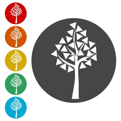 Tree symbol, Tree icon 