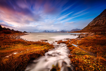 Beautiful landscape of Lofoten