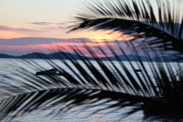 Sunset on the Adriatic Sea (Croatia)
