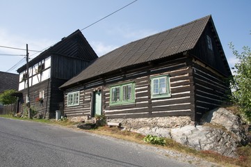 Historic town Rabstejn nad Strelou, Western Bohemia, Czech republic, Europe