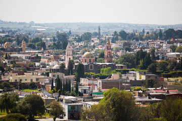 Obraz premium View of Acatepec city in Mexico