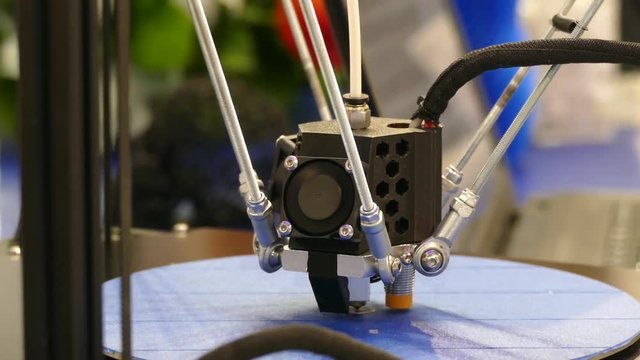 Making a part with a 3D printer