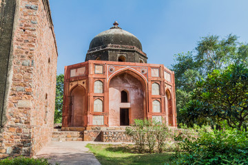 Afsarwala tomb in Humayun tomb Complex in Delhi, India