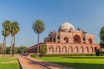 Humayun tomb in Delhi, India.