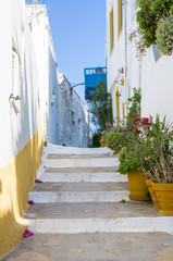 Architecture in Leros island, Dodecanese, Greece 