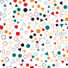 Geometric abstract background, geometric pattern, shapes, art, geometric background, mosaic pattern, geometric abstract, graphic design, flat design, web - design. EPS 10.