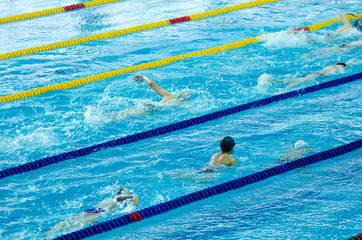 swimming race