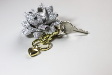 Heart with a key