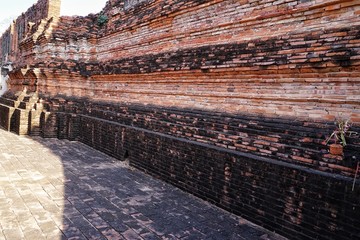 Old wall designs are strange in time.