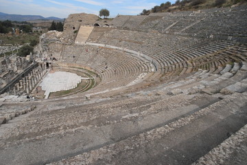 Ancient theater at Ephesus, Turkey