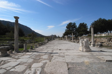 The ancient city, Ephesus, Turkey