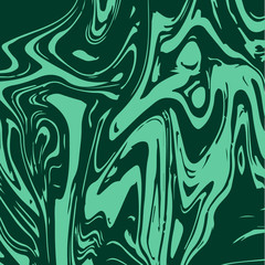 Malachite Texture. Green Stone Vector Background. Japanese Suminagashi Liquid Paint Pattern. Green Malachite Texture. Rich Trendy VIP Gemstone Decoration. Elegant Marble Background. Green Ink Splash