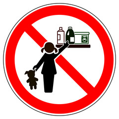 Bilder und Videos suchen: warnhinweis