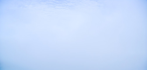 Beautiful blue sky with clouds