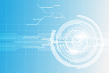 futuristic digital cyber technology concept background