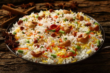 Homely vegan food- spicy fried rice 