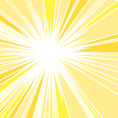 Hot and Glittering Summer Sun