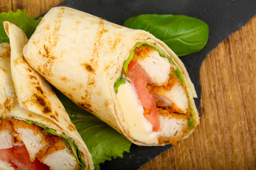 Chicken bread roll