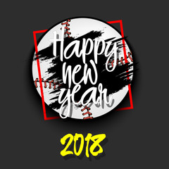 Baseball and happy new year