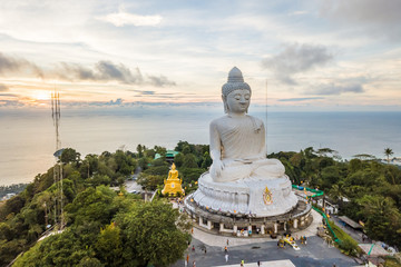 Big Buddha Phuket Aerial View HDR