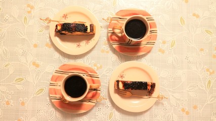 シブーストとコーヒー