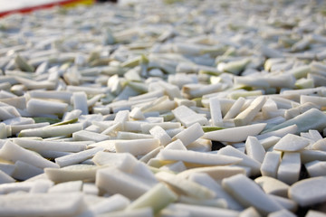 Fototapeta premium Dried daikon of korea food.
