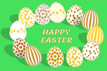 Happy Easter Greeting Card