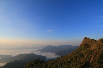 morning in mountain Thailand