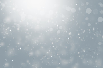 Abstract blurred background, light, stars, bokeh