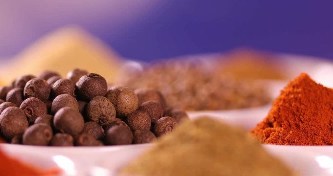Colorful spices 