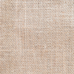 Fototapeta premium Jute hessian sackcloth woven burlap texture background in beige cream brown color