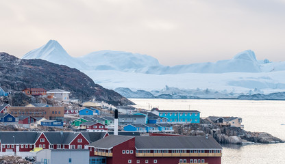 Global Warming in Isfjorden, Kangia in Ilulissat Greenland © Kurt Nielsen