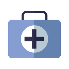 Obraz premium first aid kit healthcare icon image vector illustration design 