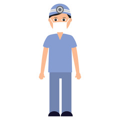 doctor healthcare icon image vector illustration design 