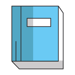 text book isolated icon vector illustration design