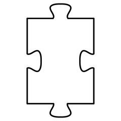 puzzle piece isolated icon vector illustration design