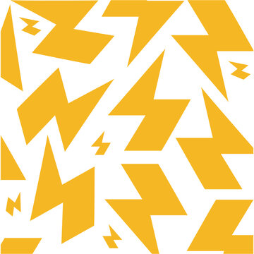 electric ray symbol pattern background vector illustration design