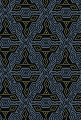 Geometric optical illusion vibration design.Triangles colors seamless pattern.