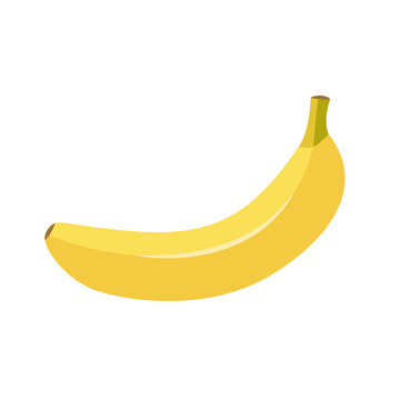 Banane Flat Design Icon